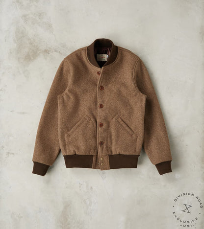 Dehen 1920 x Division Road Pilot Club Jacket - Fox Brothers® Great Coat Cloth - K…