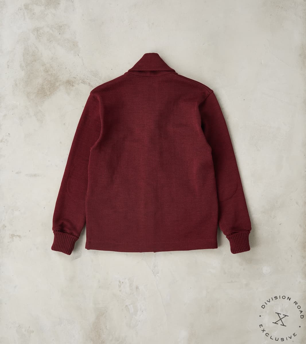 Shawl Cardigan - Burgundy