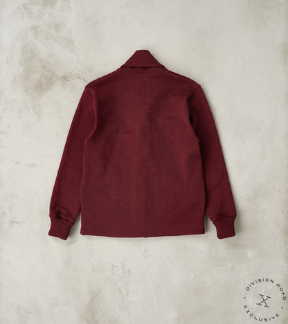 Shawl Cardigan - Burgundy