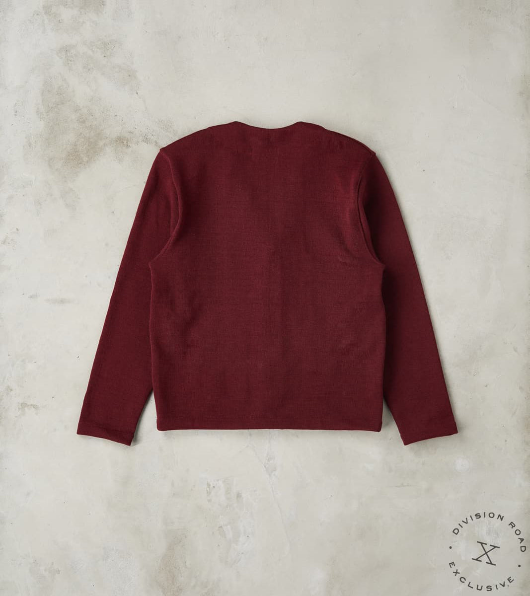Spring Slouchy Cardigan - Burgundy