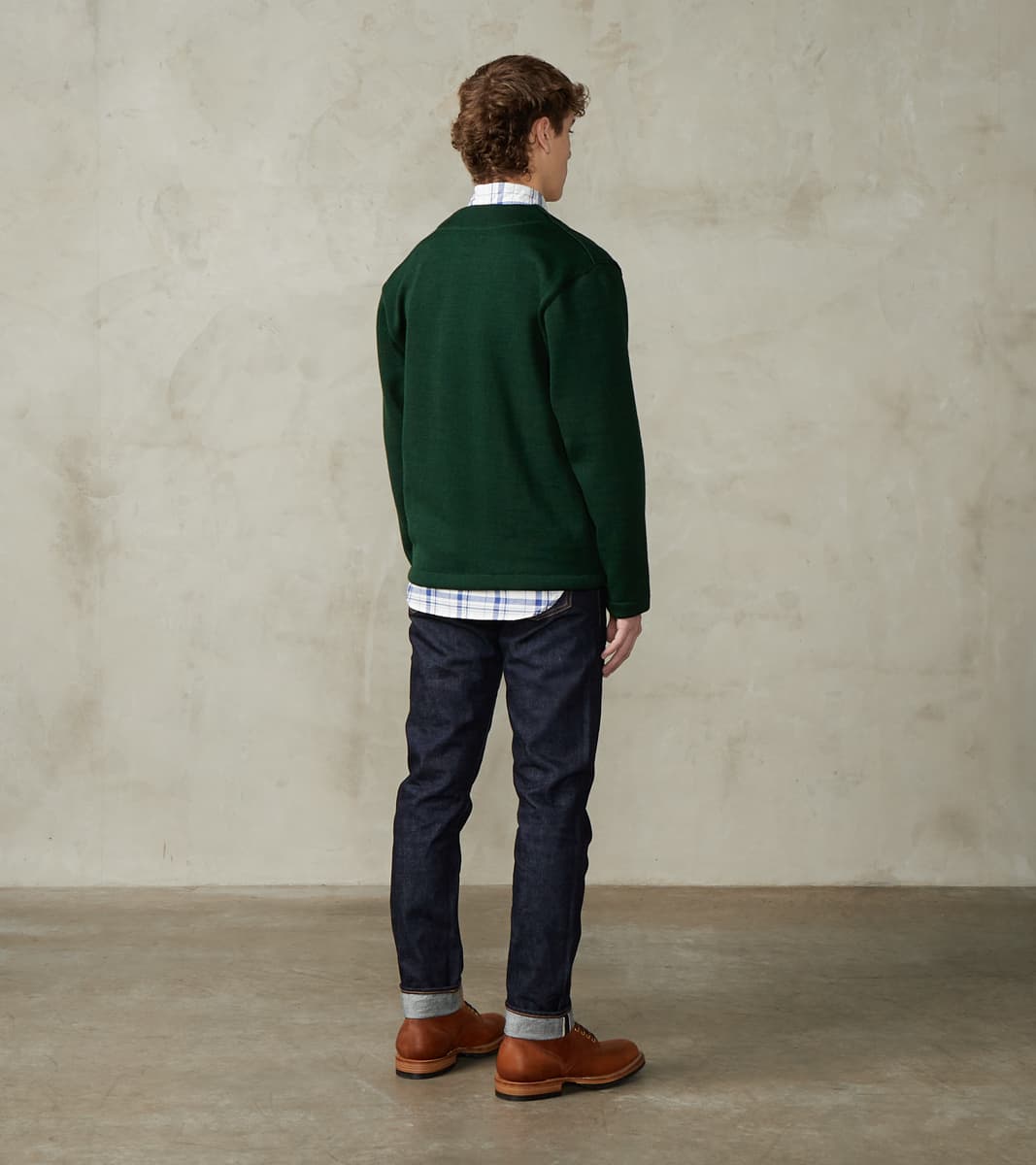 Casual Cardigan - Pine