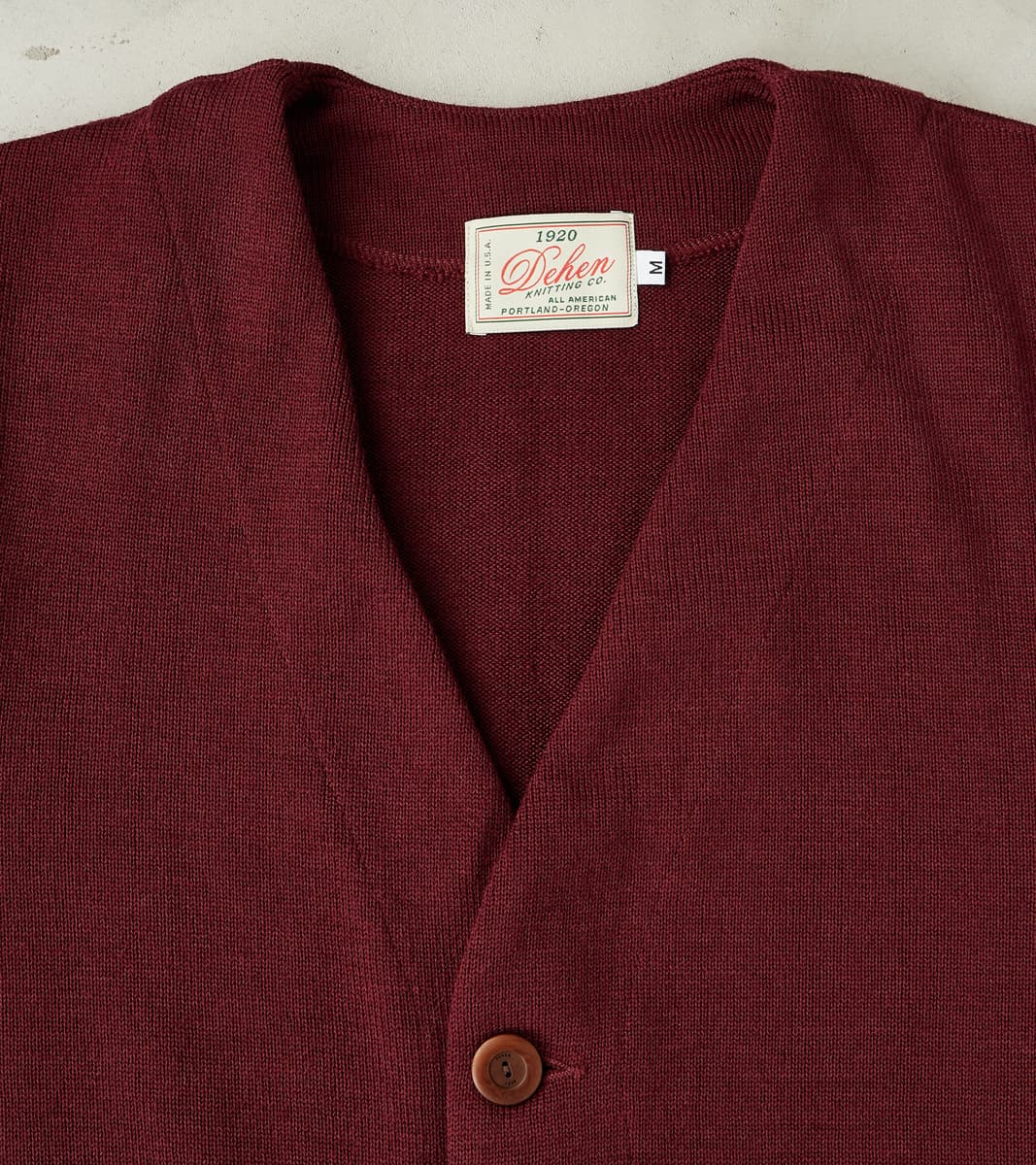 Spring Slouchy Cardigan - Burgundy