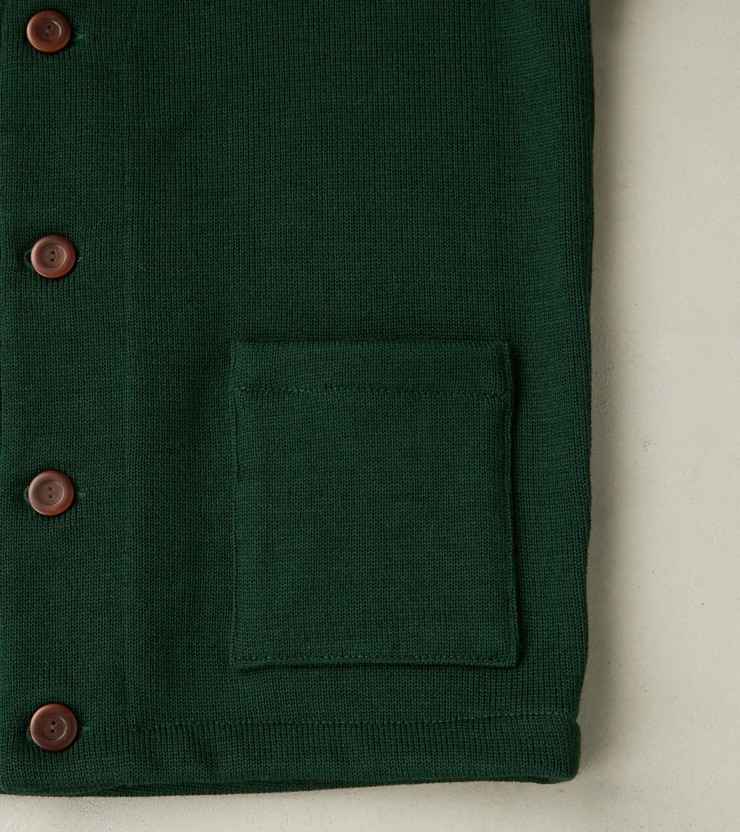 Casual Cardigan - Pine