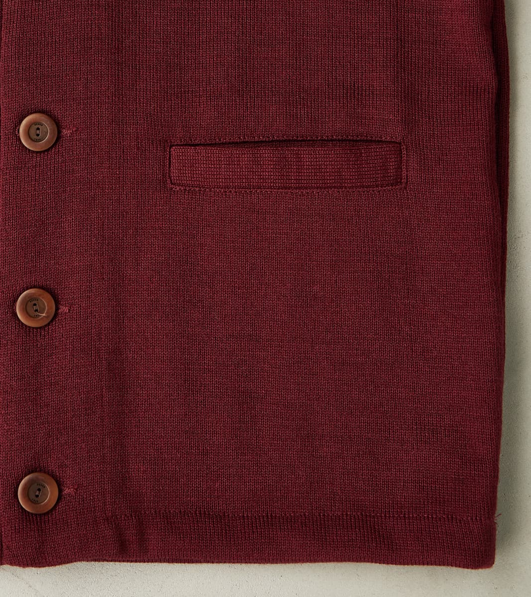 Spring Slouchy Cardigan - Burgundy