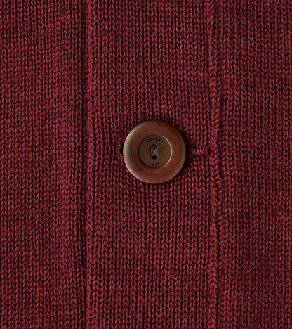 Shawl Cardigan - Burgundy