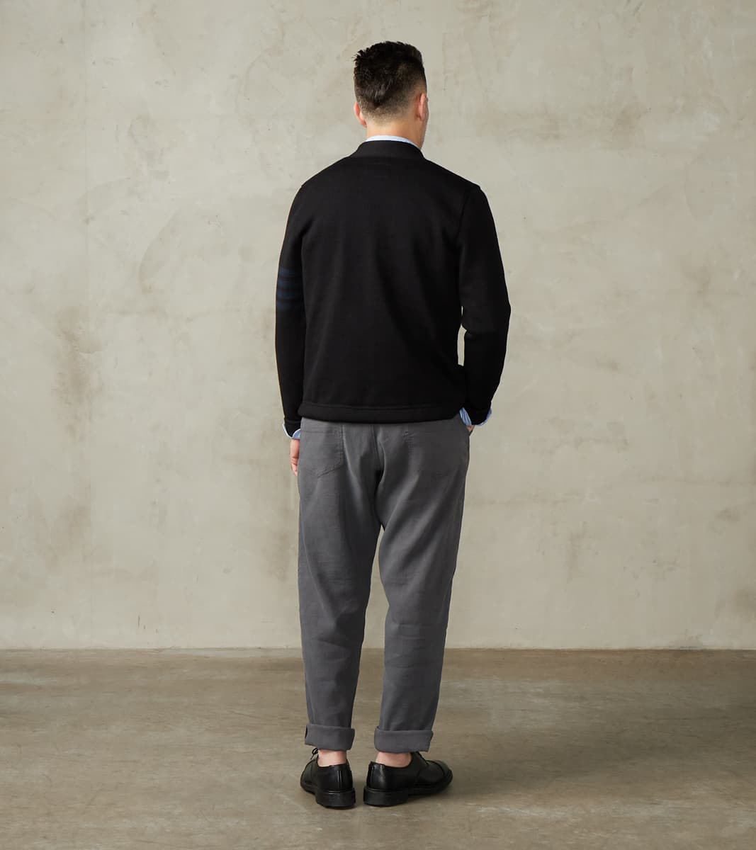 Barrister Cardigan - Black