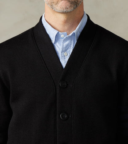 Barrister Cardigan - Black