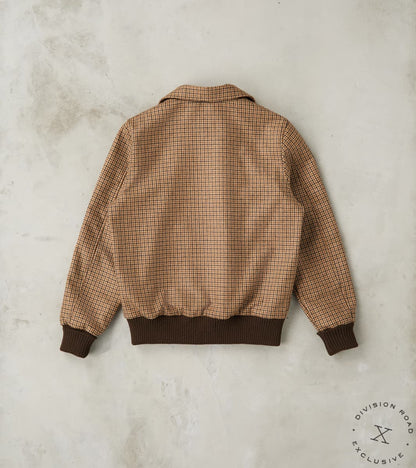 Harrison Jacket - Fox Brothers® Flannel - Harvest Houndstooth Check Twill