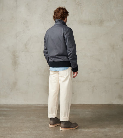 Carrier Jacket - 12oz H.Stevensons® Dry Waxed Herringbone - Slate