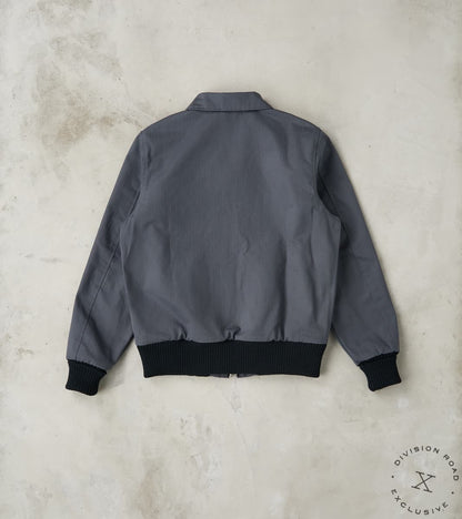 Carrier Jacket - 12oz H.Stevensons® Dry Waxed Herringbone - Slate