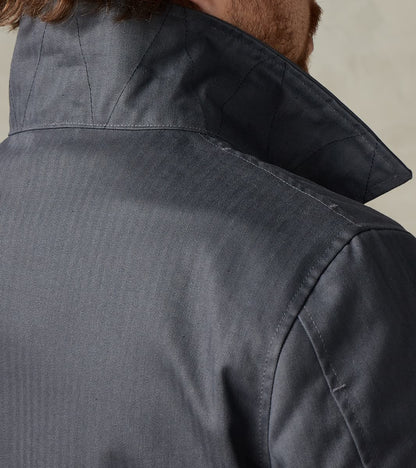 Carrier Jacket - 12oz H.Stevensons® Dry Waxed Herringbone - Slate
