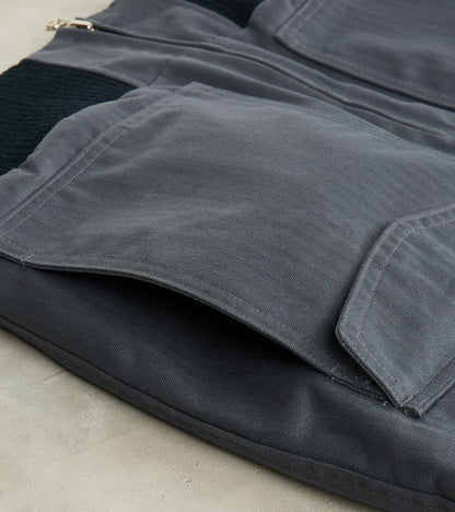 Carrier Jacket - 12oz H.Stevensons® Dry Waxed Herringbone - Slate