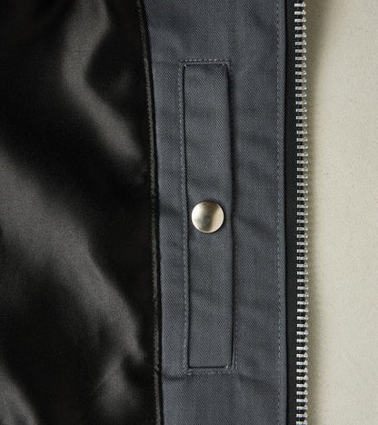 Carrier Jacket - 12oz H.Stevensons® Dry Waxed Herringbone - Slate