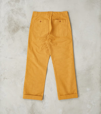 Logan 321 Swiss Army Pant - Straight Tapered - Mustard Military Canvas