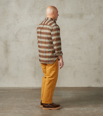 Logan 321 Swiss Army Pant - Straight Tapered - Mustard Military Canvas