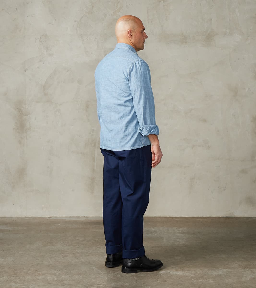 Kodiak 475 Work Shirt - Indigo Stone Washed Chambray