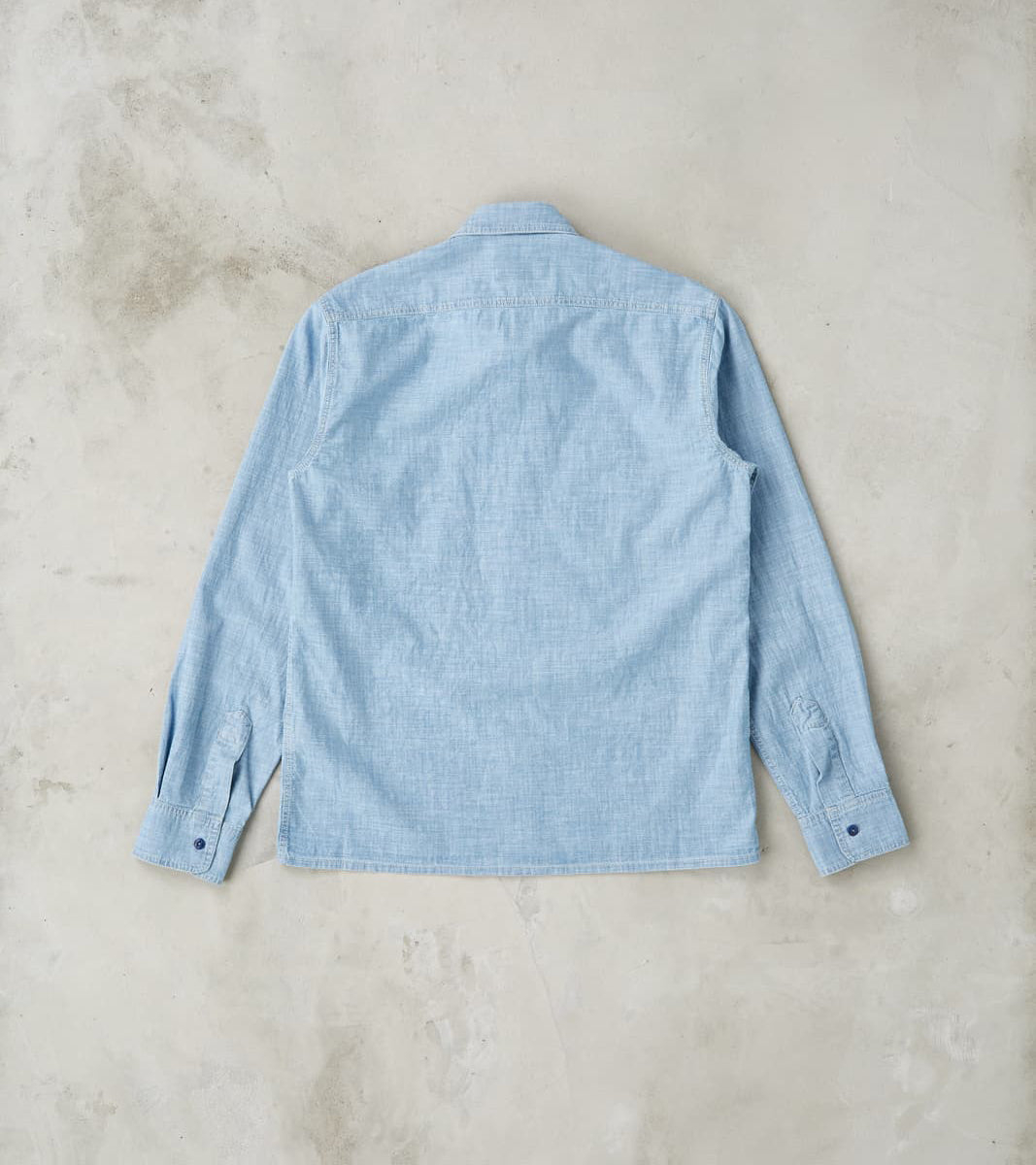 Kodiak 475 Work Shirt - Indigo Stone Washed Chambray