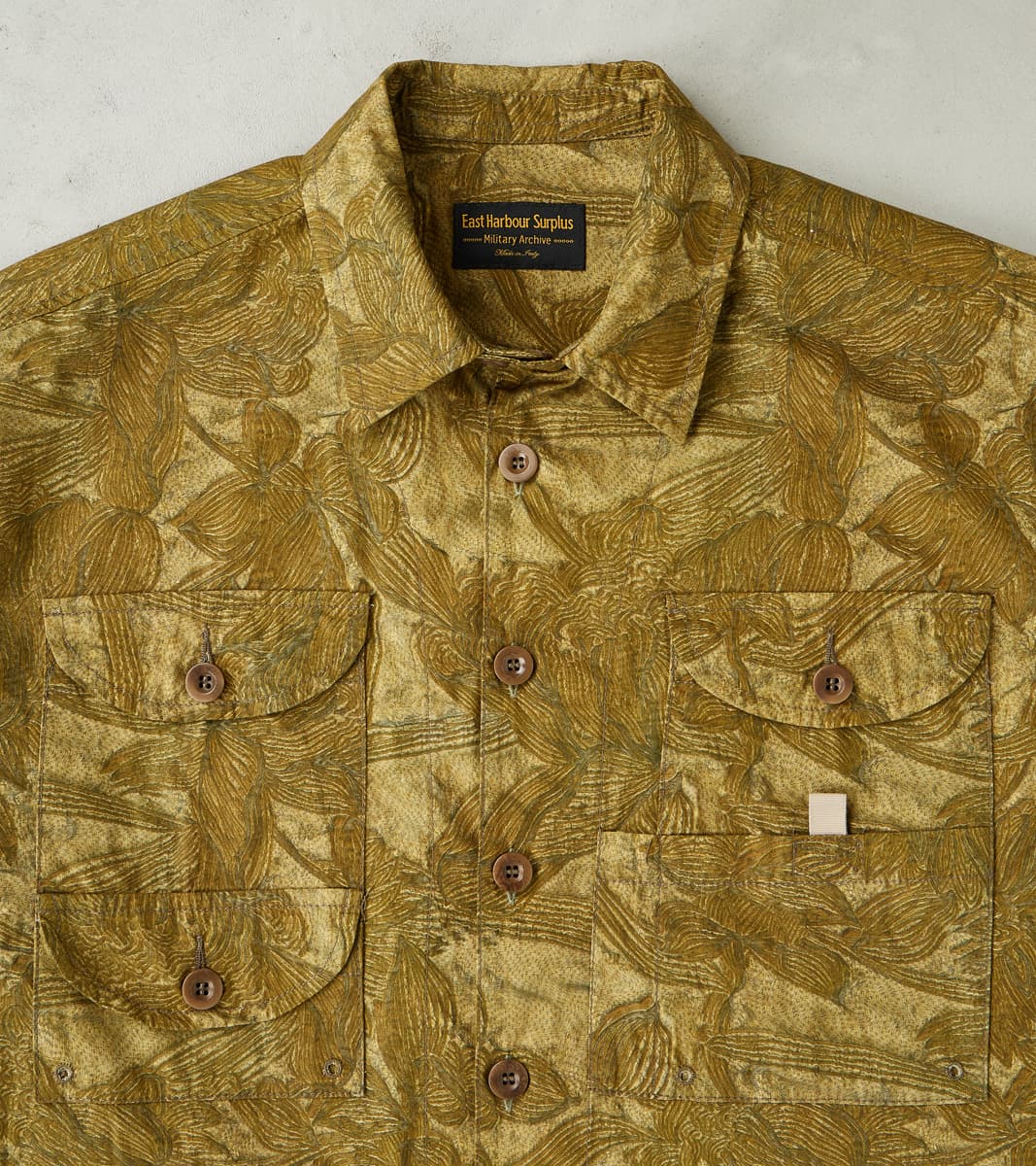 Carter 9402 Field Shirt Jacket - Camouflage Cotton Poplin