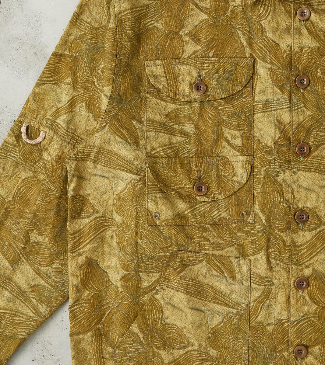 Carter 9402 Field Shirt Jacket - Camouflage Cotton Poplin