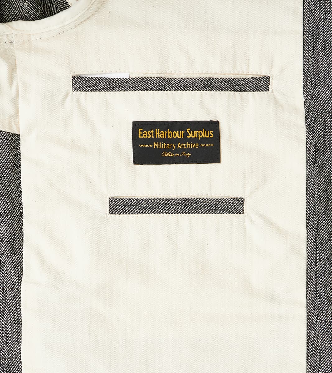 Chester 055 Field Blazer - Grey Cotton Linen Herringbone Twill