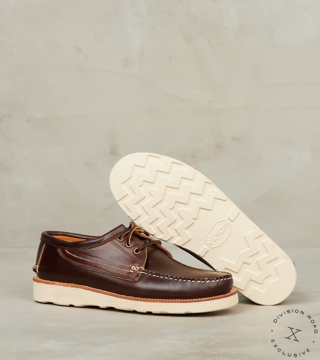 Rambler 3-Eye Moc - Vibram 4014 Christy - Brown CXL
