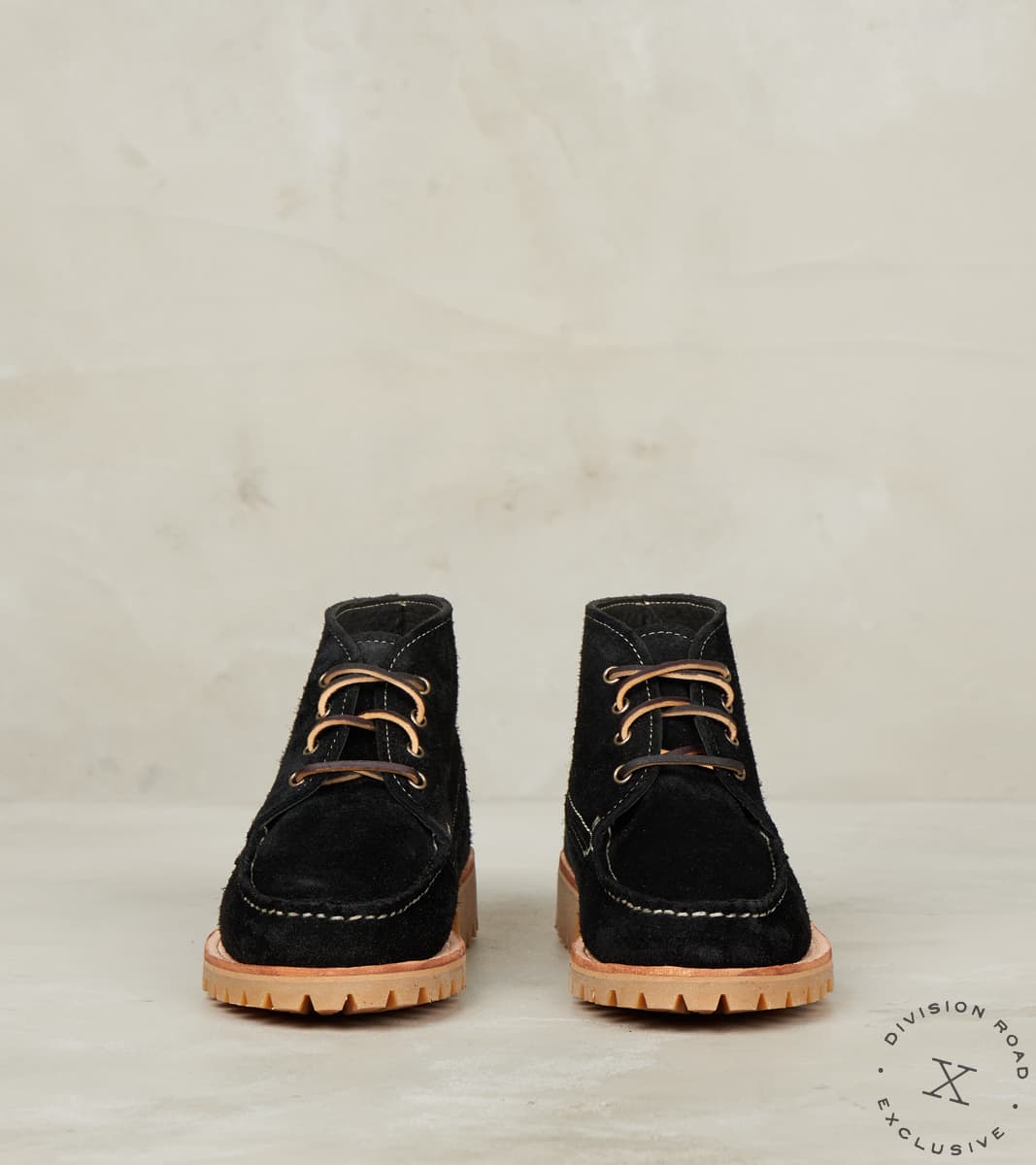 Quarter Trek Boot - Vibram 100 Honey Lug - CF Stead Black Desert Oasis Oiled Suede