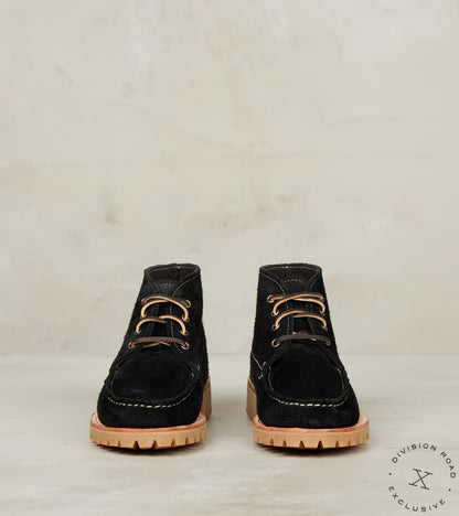 Quarter Trek Boot - Vibram 100 Honey Lug - CF Stead Black Desert Oasis Oiled Suede