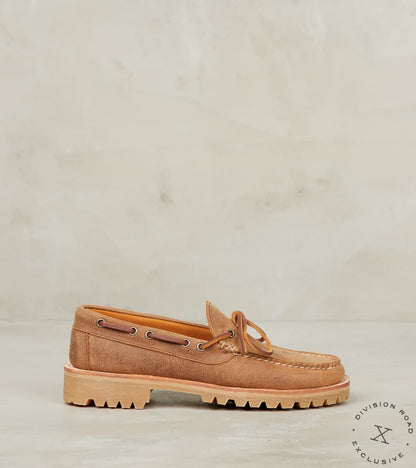 EasyMoc x Division Road Carrabasset Camp - Vibram 100 Honey Lug - CF Stead Bronze…
