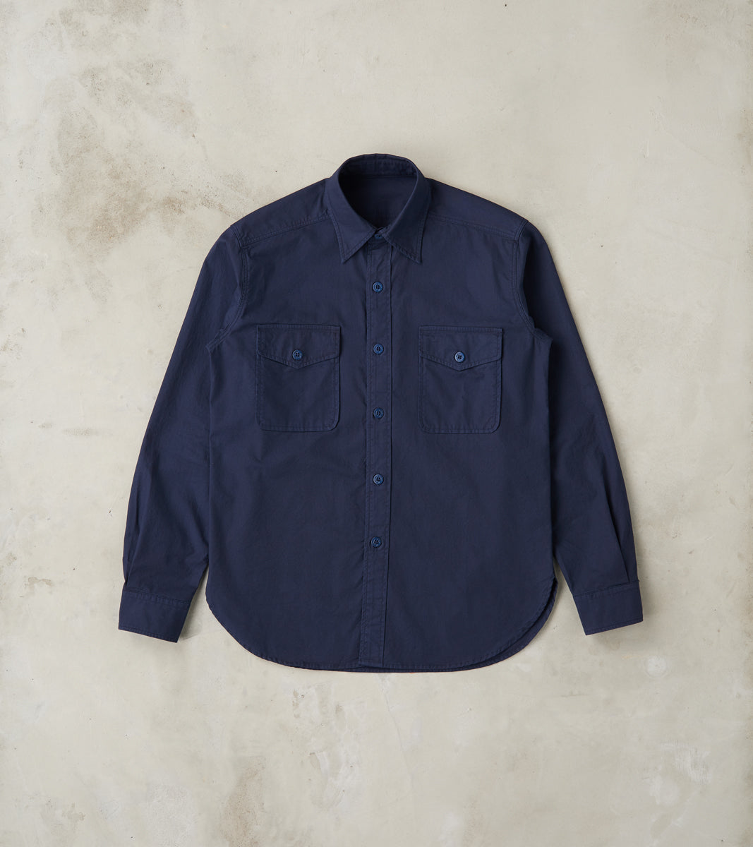 Fortela CPO Shirt - Indigo Dyed Canvas