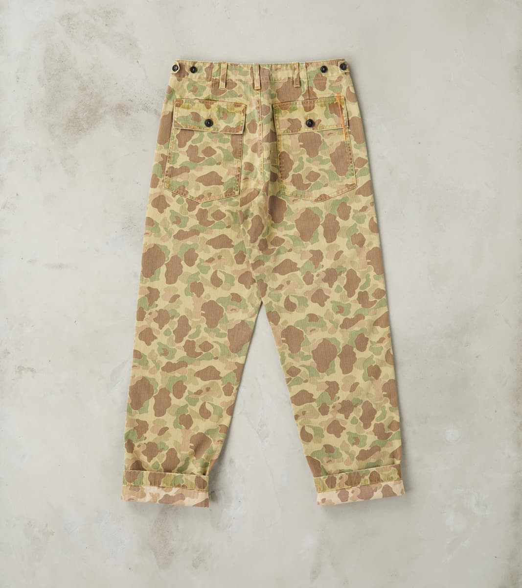 New Fatigue Trouser - Kamo Herringbone Twill