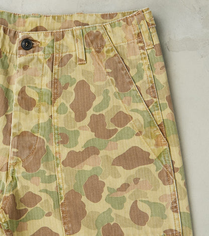 New Fatigue Trouser - Kamo Herringbone Twill