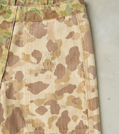 New Fatigue Trouser - Kamo Herringbone Twill