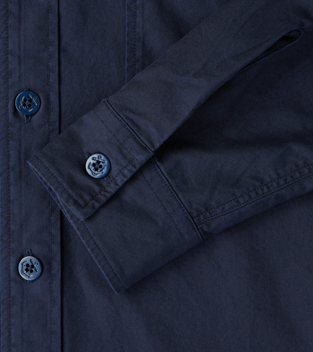 CPO Shirt - Indigo Dyed Canvas