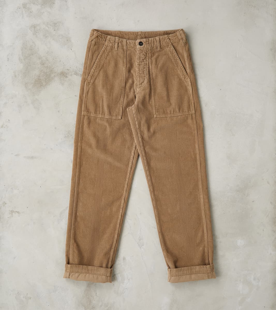 Fortela New Fatigue Trouser - Khaki Corduroy