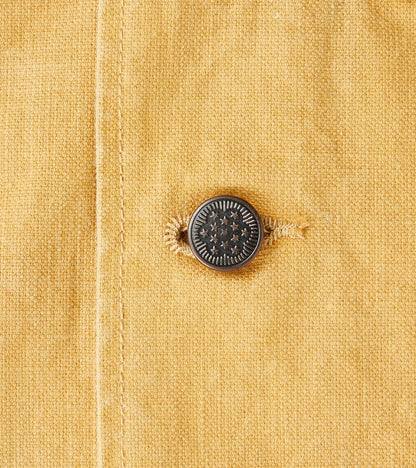 Richard Army Overshirt - Sand Japanese Canvas