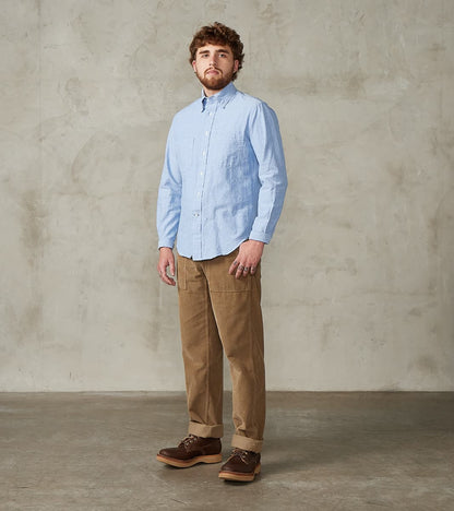 New Fatigue Trouser - Khaki Corduroy