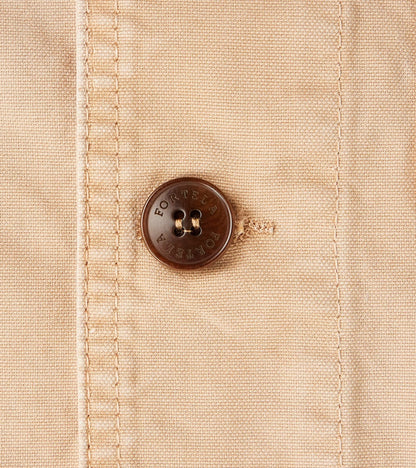 Montana Barn Jacket - Beige Sunfaded Cotton Canvas
