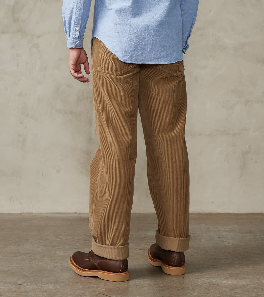 New Fatigue Trouser - Khaki Corduroy