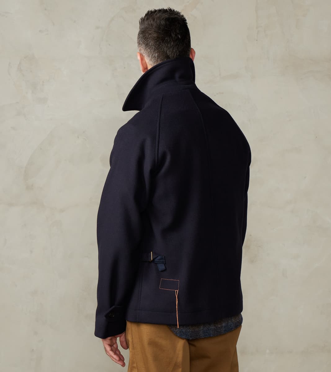 Roger Jacket - Navy Superfine Wool Twill