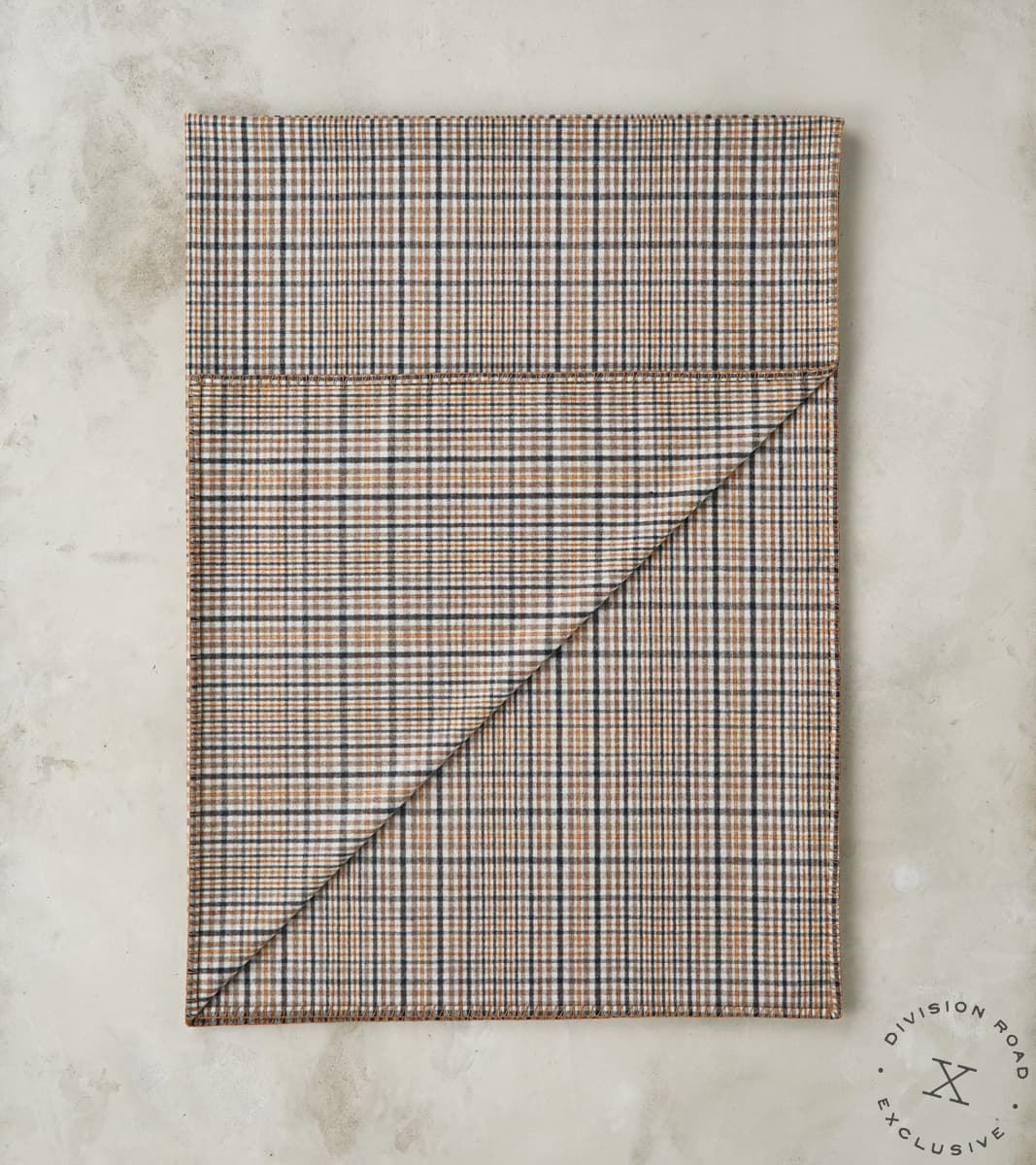 Fox Brothers® x Division Road Antique Gold Fancy Check Twill Flannel B…