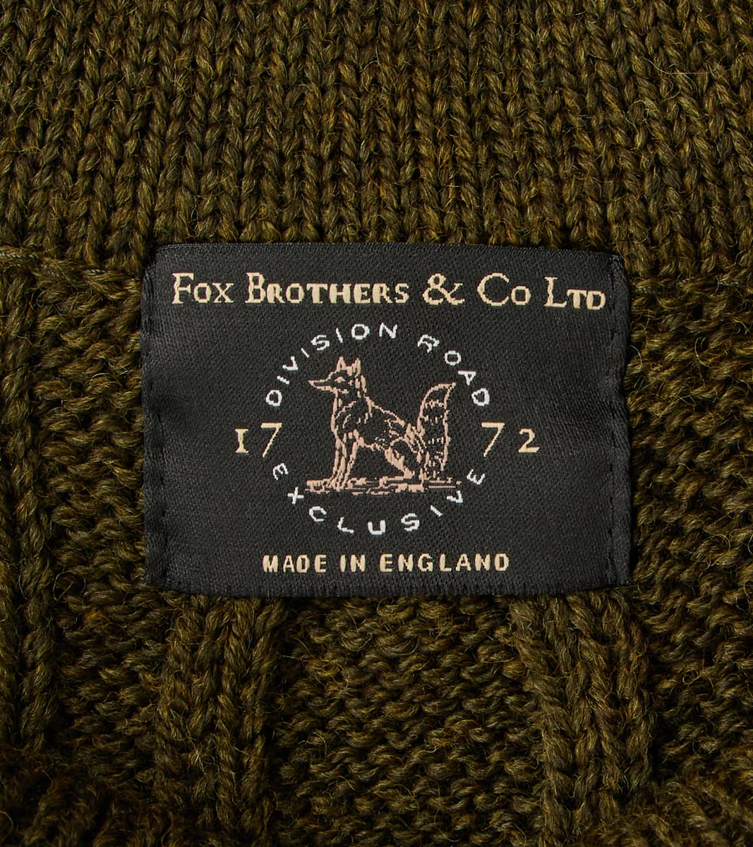 Fox x DR Cricket Club Sweater - Cedar & Brass