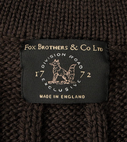 Fox x DR Cricket Club Sweater - Charcoal & Iron