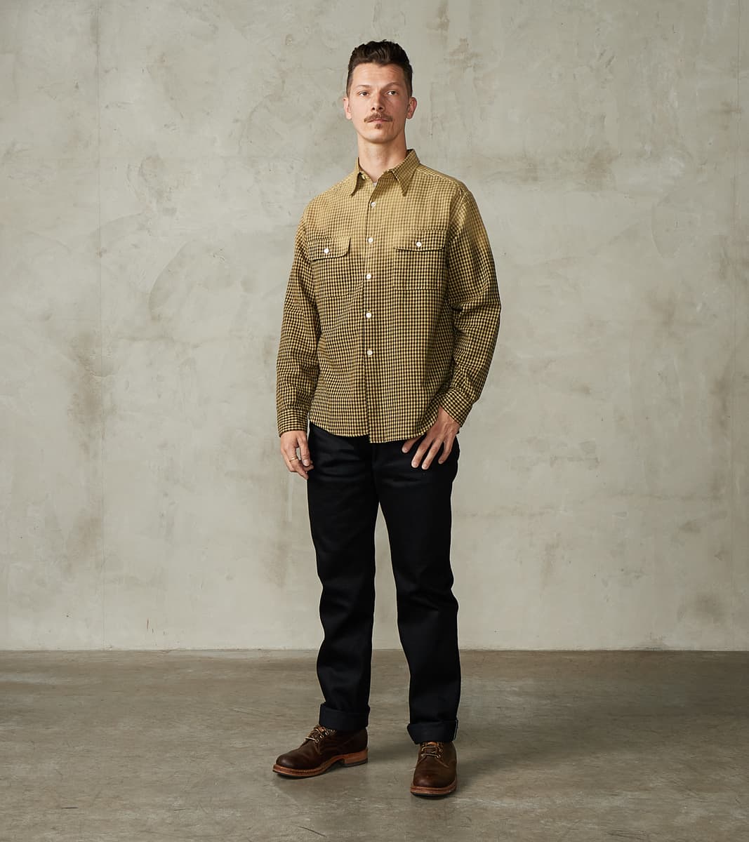 Portola - Classic Tapered - 15.75oz Black x Black