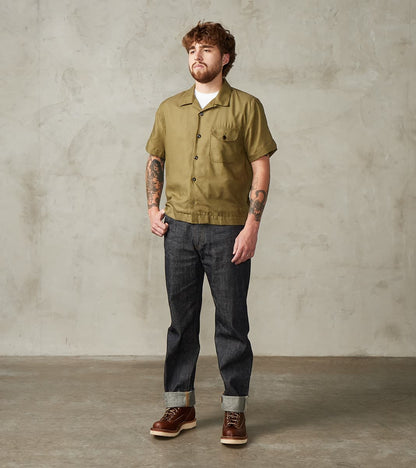 Jove - Japanese Cotton Tencel Twill - Olive