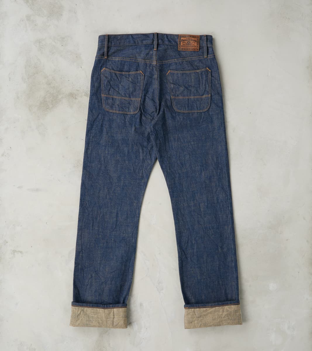 Belford - Straight - 13oz Natural Indigo Rinsed