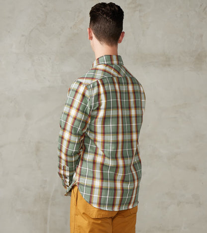 Wells - Japanese Twill - Aloe Green Plaid