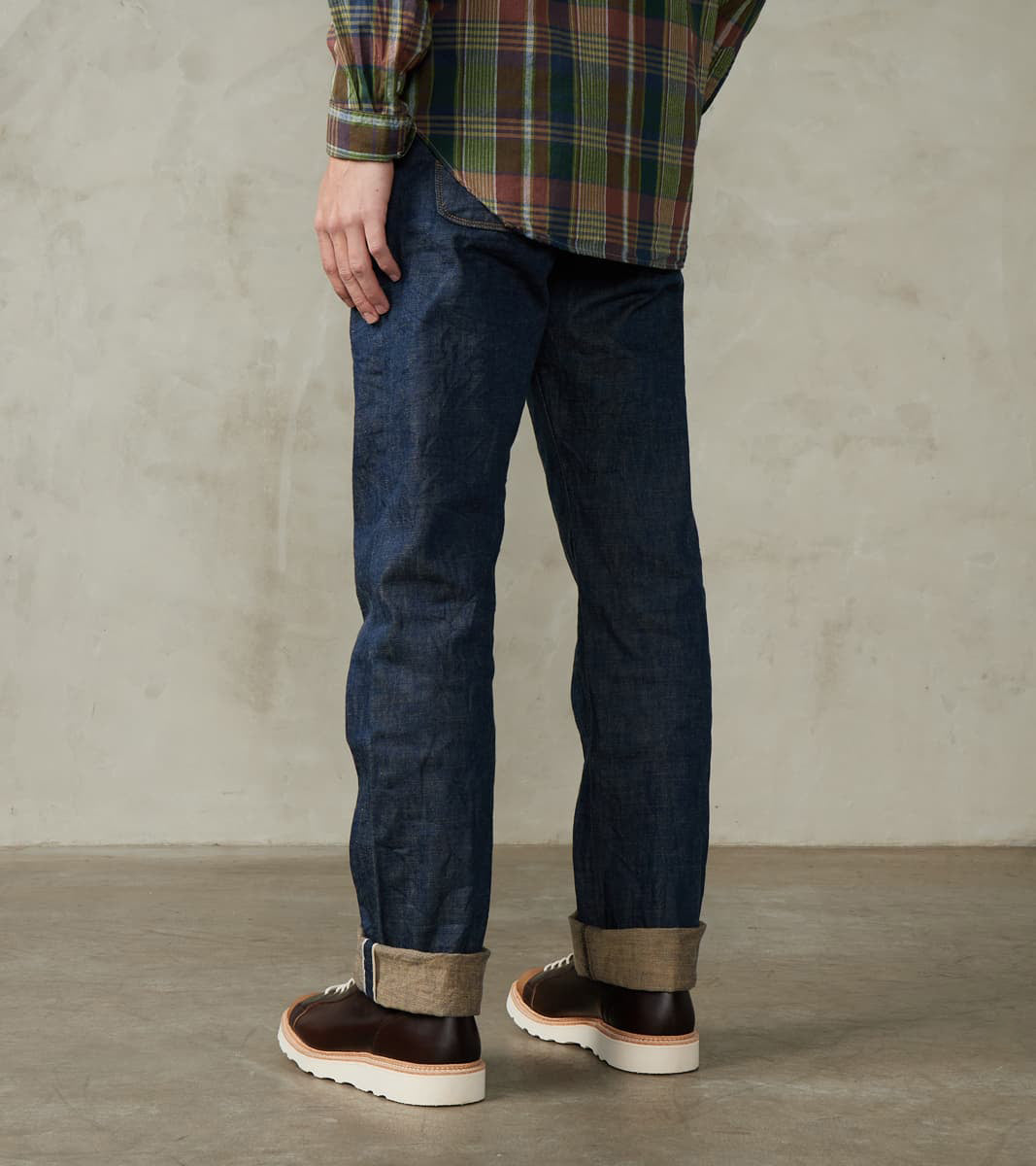 Belford - Straight - 13oz Natural Indigo Rinsed
