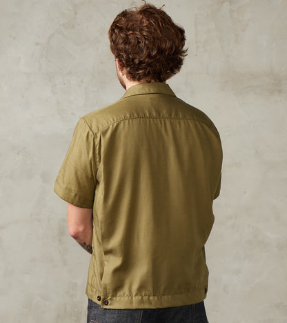 Jove - Japanese Cotton Tencel Twill - Olive