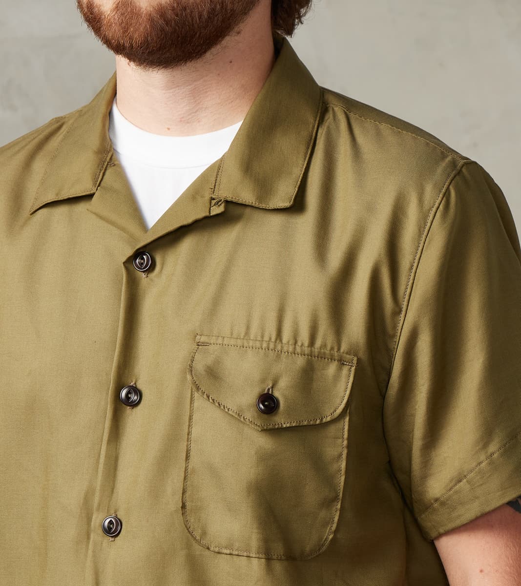 Jove - Japanese Cotton Tencel Twill - Olive