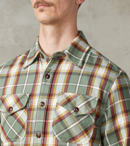 Wells - Japanese Twill - Aloe Green Plaid
